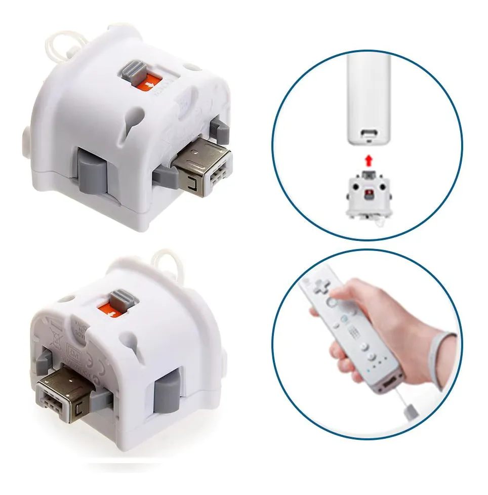 Adaptador Sensor Motion Plus Consola Nintendo Wii