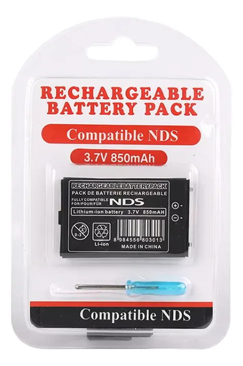 Batería Recargable Ntr-003 Consola Nintendo Ds