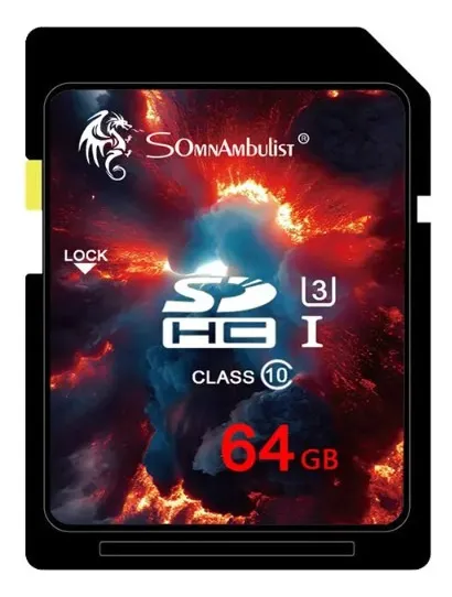 Tarjeta Memoria 64gb, Clase 10, 3d, 4k, V30, Alta Velocidad