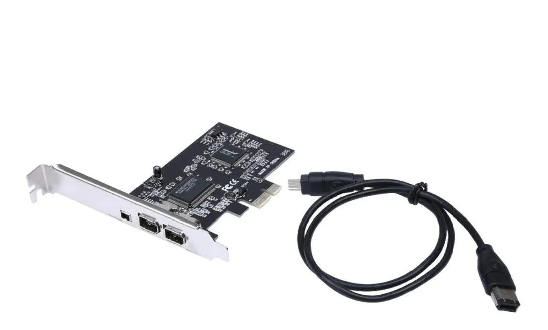 Tarjeta Pci-exp Ieee 2,5, Dv, 1394a, 1394 Gb, 1x4 Y 2x6 Pine