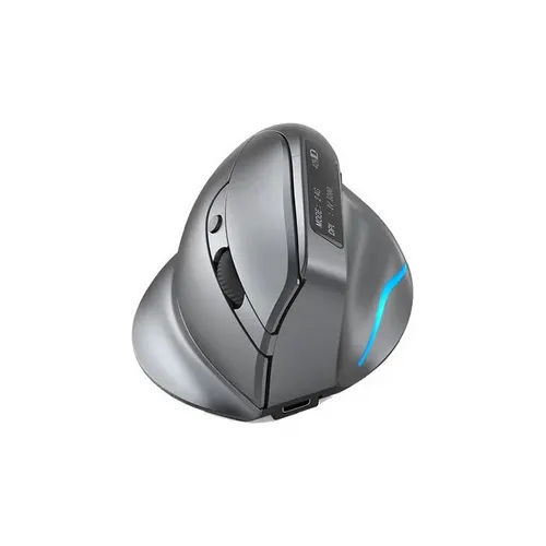 Mouse Ergonómico Zelotes F-26c, 2,4g, 8 Botones, 3200dpi