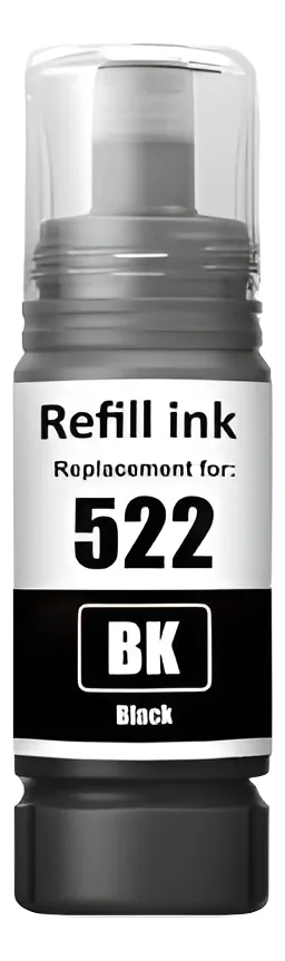 Tinta Reposición Epson 522 Negro Black