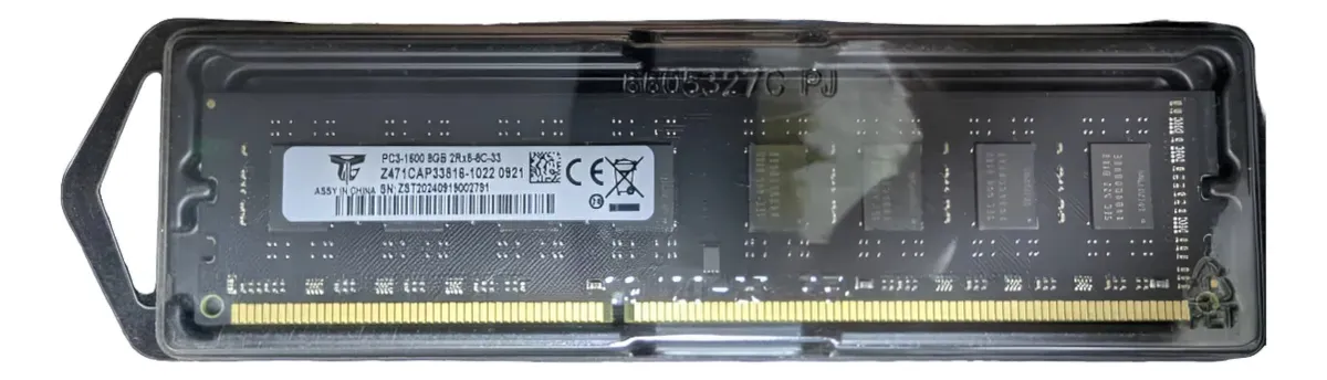 Memoria 8gb Ddr3 1600mhz Dimm 1,5, 240 Pin, Para Pc