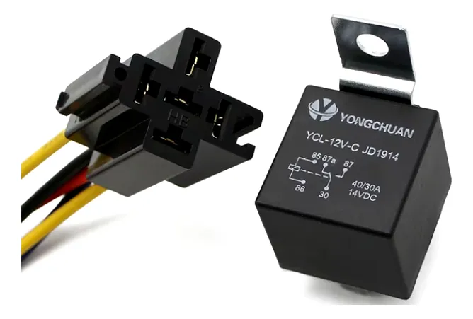Relé Automático 12v 40a 5p Omron, Para Renault