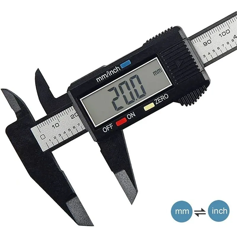 Calibrador Digital Electrónico De 100mm Lcd